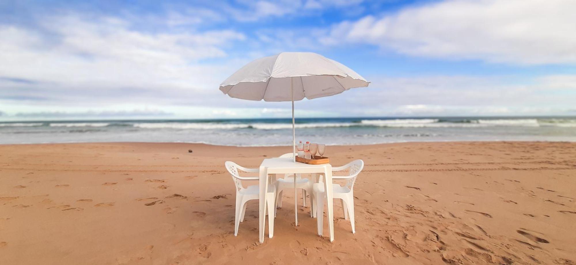 Camaçari Chale Brisa Mar Pe Na Areia Em Barra Do Jacuipeヴィラ エクステリア 写真